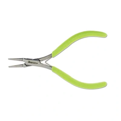 Image of The Beadsmith Micro fine Mini Round Nose Pliers With Springs 125mm/5