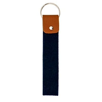 Image of TSI Unisex Key Ring (Pack of 1), Blue (Petrol), 3x0.5x15.5 cm (B x H T), Keyring