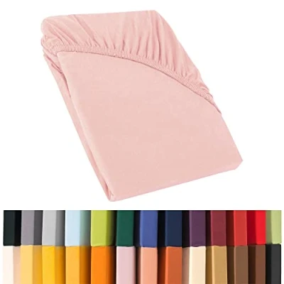 Image of CelinaTex Relax Box Spring Bed Water Fitted Sheet, Cotton, Corn yellow, 180 x 200 220 cm