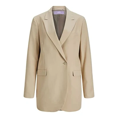 Image of JJXX JACK &amp; JONES WoMens Jxmary Blazer Noos Beige Size X Small