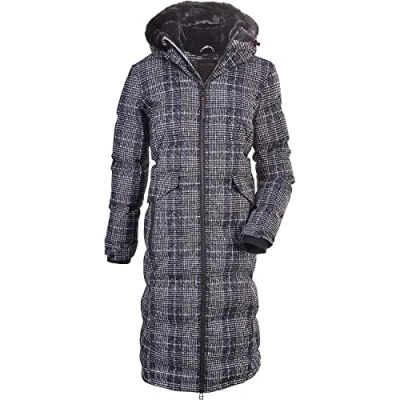 Image of Killtec Women&#039;s Vogar Wmn Dwnlk Ct A Coat in down look with hood, womens, 35774 000, White, 36 (EU)
