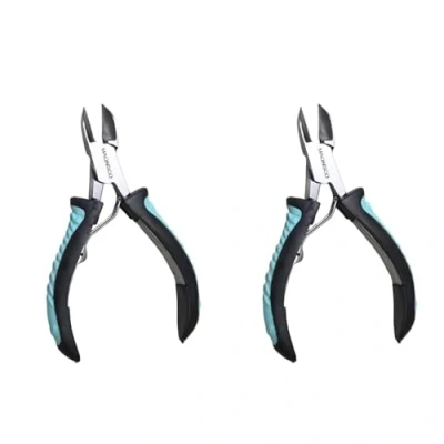 Image of Professional 2pcs Toe Nail Clippers Cutter Nippers Chiropody Heavy Duty Thick Nails