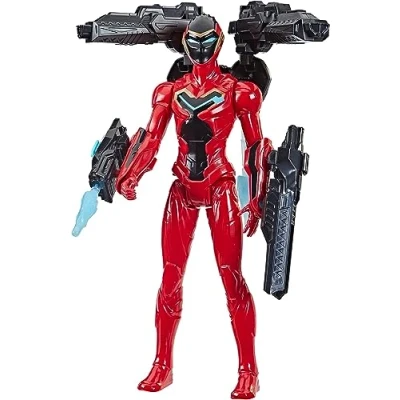 Image of Marvel Hasbro Studios Black Panther: Wakanda Forever Titan Hero Series Ironheart Figure with Accessories 30 cm, F3347