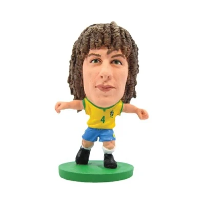 Image of SoccerStarz Brazil David Luiz Home Kit