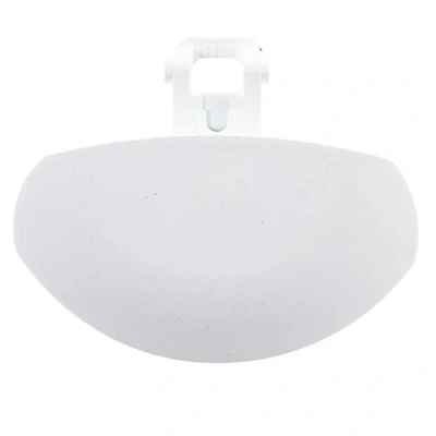 Image of SPARES2GO Door Handle Plastic Lever White for Zanussi Washing Machine