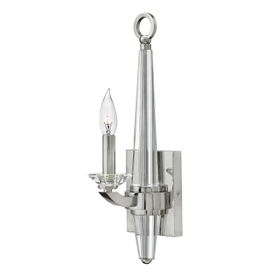 Image of Hinkley Ascher 1 Light Wall Polished Nickel