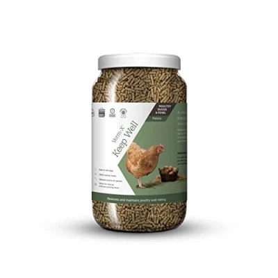 Image of Verm X Keep Well for Rescue and Recovering Hens. Restores Maintains Being Chickens, Ducks, Geese Turkeys. Vet approved. UFAS assured. Safe to Eat Egg Whilst Feeding.