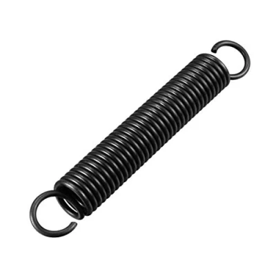 Image of sourcingmap Extension Spring 2.5mm Wire Dia , 18mm OD 125mm Free Length Steel Small Dual Hook Tension