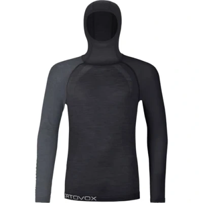 Image of ORTOVOX 85531 90201 120 COMP LIGHT HOODY M Sweatshirt Men&#039;s black raven Size XXL