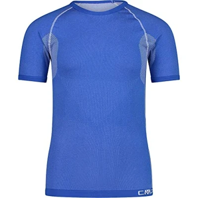 Image of CMP Man Seamless T Shirt, Royal Mel., S/M