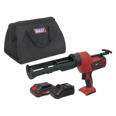 Image of Sealey Cordless 20V SV20 Series Caulking Gun Kit 310ml 2Ah