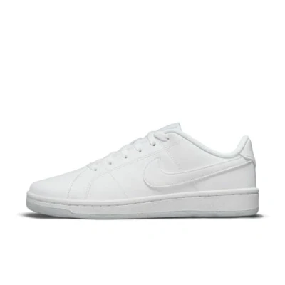 Image of NIKE Women&#039;s Court Royale 2 Sneaker, White/White White, 3.5 UK