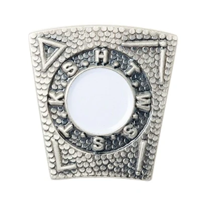 Image of The Masonic Collection Mark Degree Keystone Badge 3D Effects Clutch Pin Fitting A Useful Gift Accessory For Freemason Men