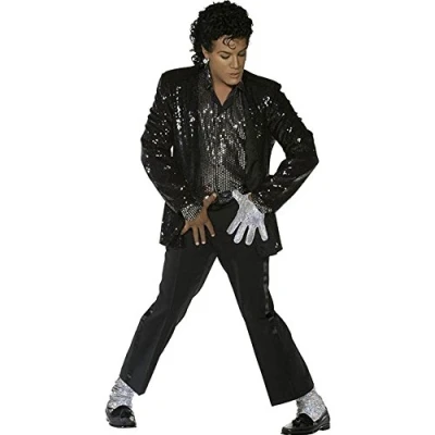 Image of Smiffys Michael Jackson Billie Jean Costume (Medium)