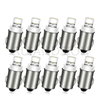 Image of Ruiandsion 10pcs BA7S 12V LED Dashboard Light Bulbs F3 1 50LM White Car Instrument Panel Bulb,Negative Earth