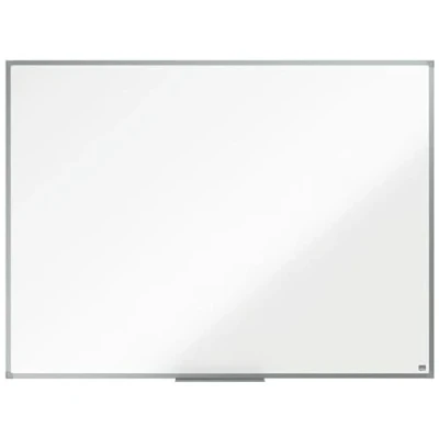 Image of Valuex Magnetic Lacquered Steel Whiteboard Aluminium Frame 1200x900mm 1915477