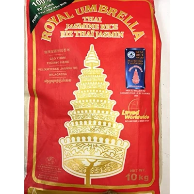 Image of THAI JASMINE RICE(ROYAL UMBRELLA) 2016 NEW RICE 10K