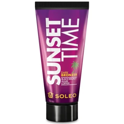 Image of Soleo Sunset Time Dark Bronzer Tanning Lotion (150ml)