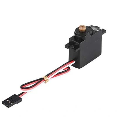 Image of Drfeify Mini Servo, Digital Micro Metal Gear Core 17g Analog Servo 4.8 6V for RC Fixed Wing Airplane