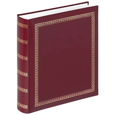 Image of walther Design Photo Album Red 26 x 25 cm Imitation Leather with Embossing, The Chic thick MX 103 R