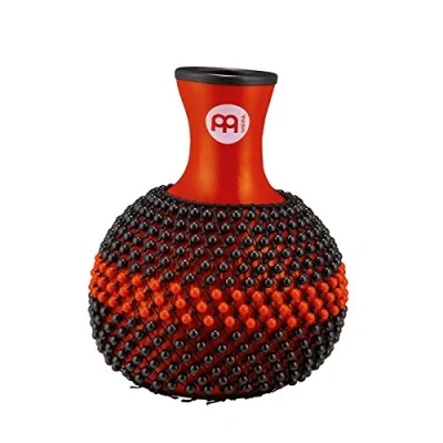 Image of Meinl Percussion Shekere Musical Instrument Medium Large with Bead Net Adjustable Fiberglass, Red (SH R)