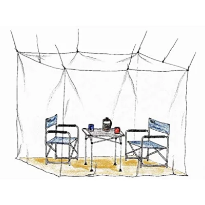 Image of Basic Nature mosquito net classic double mesh 225 1433000, White