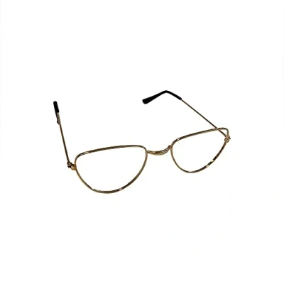 Image of Wicked Costumes Santa Glasses Accessory Half Moon