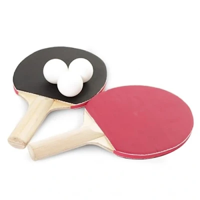 Image of Table Tennis Bats And Balls Set 2 Ready To Play Any
