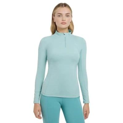 Image of LeMieux My Womens Base Layer For Horse Riding Clothing (Aqua, 8)