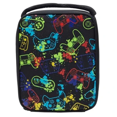 Image of Smash 2776 Insulated Lunch Bag, Fabric, 4 liters, Gamer Black