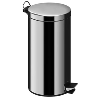 Image of Premier Housewares Pedal Bin Stainless Steel, 12 L, Silver