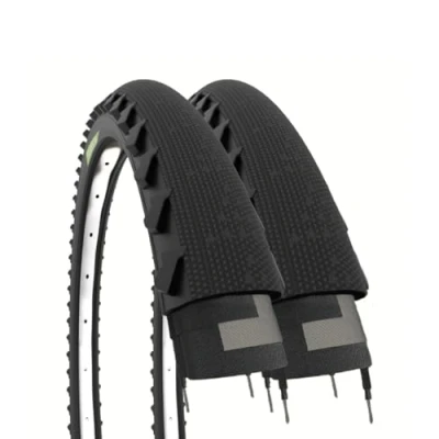 Image of 2 x Demi Slick Tyres 26x1.95 50 559 MTB Trekking Bike Hybrid Mountain CityBike