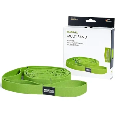 Image of BLACKROLL Exercise Fitness Bands in different resistance grades and colours (LOOP BAND, RESIST MULTI BAND)