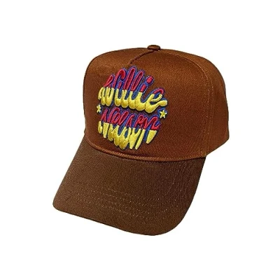 Image of Willie Nelson Baseball Cap Emblem Logo Official Brown One Size