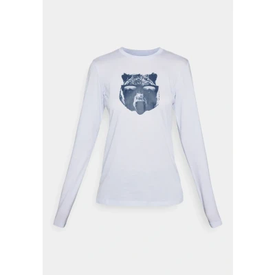 Image of Columbia Hidden HAVEN LS TEE Long sleeved top, Women&#039;s, Size: Small, Snowdrift/bearly shades