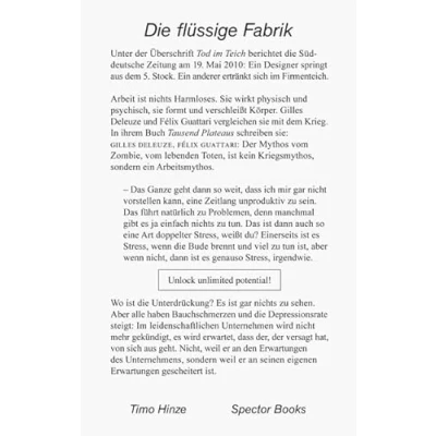 Image of Die Flussige Fabrik