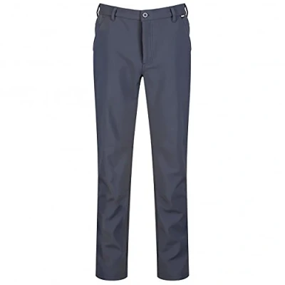 Image of Regatta Fenton Men&#039;s Trousers Water Repellent and Wind Resistant Short Leg Gray