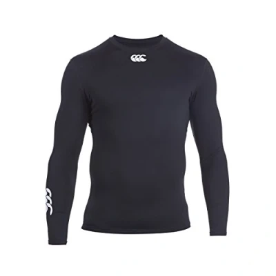 Image of Canterbury Men&#039;s Baselayer Cold Long Sleeve Top Black, XX Large
