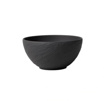 Image of Villeroy &amp; Boch Bowl Manufacture Rock Black ø 14 cm