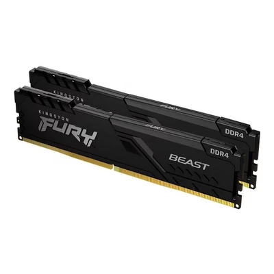Image of Kingston FURY Beast 32 GB (2 x 16 GB) 3200 MHz DDR4 CL16 Desktop Memory Kit of 2 KF432C16BBK2/32