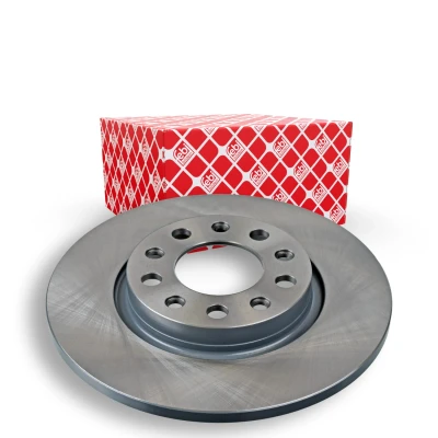 Image of 04779885AB, 04779885AC, 4779885AB, 4779885AC Brake disc FEBI BILSTEIN 170117 Rear Axle 278mm 12mm 5 Hole 110mm solid Coated JEEP: Cherokee V
