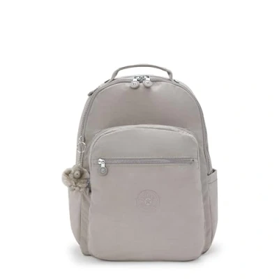 Image of Kipling SEOUL Large Backpack, Grey Gris (Grey)