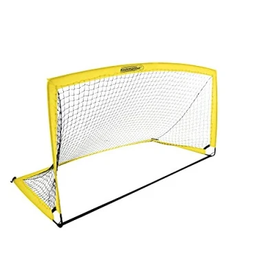 Image of Kickmaster Children&#039;s Fibreglass Goal, Yellow, 6 ft UK
