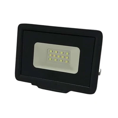 Image of Optonica LED Floodlight 10W (50W) Black Waterproof IP65 800lm Natural White 4500K