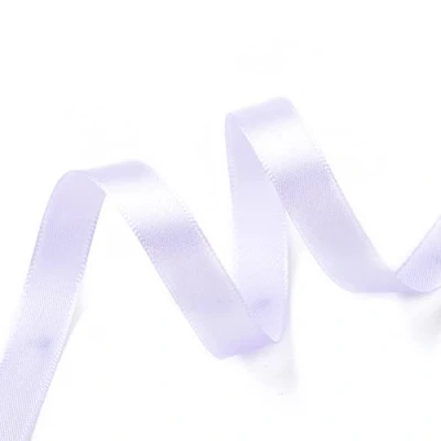 Image of Lavender Single Face 12mm Satin Ribbon 23m Roll