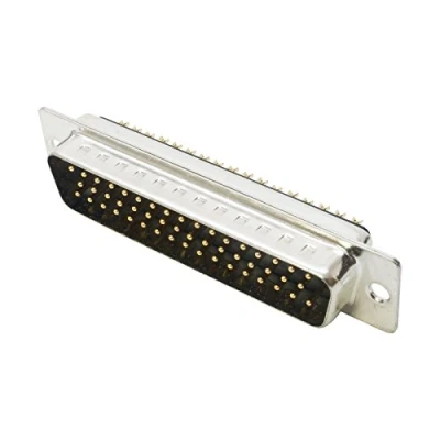 Image of Standard Density, Machined 50 Pin &#039;D SUB&#039; Connector. High Quality Male Solder Type Pins