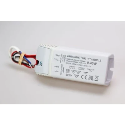 Image of Varilight YT40DC12 Dimmable LED Low Voltage Transformer