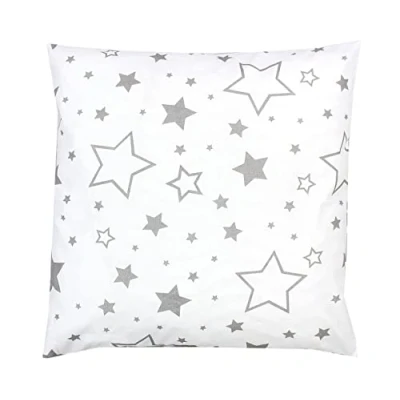 Image of TupTam Children&#039;s Decorative Pillow Case Double Sided Design, Gray/Galaxy, 40 x cm