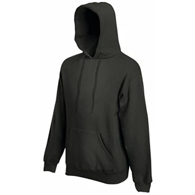 Image of Fruit of the Loom Mens Premium 70/30 Hooded Sweatshirt / Hoodie (Heather Grey) Size X Large