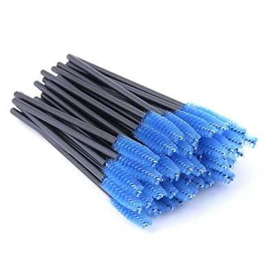 Image of 100 PCS Disposable Eyelash Brushes Mascara Wands Eyebrow Castor Oil Brush Makeup Tool